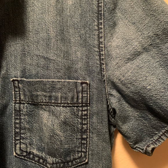 7 For All Mankind Denim Jumpsuit - Picture 6 of 16
